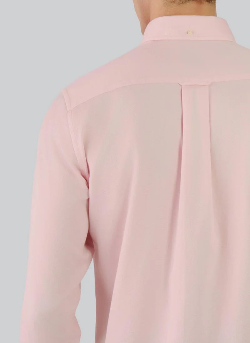 GANT Regular Fit Honeycomb Texture Shirt