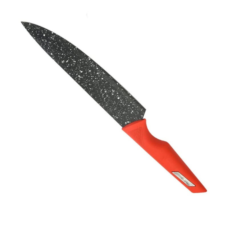 Nathgra Kitchen Knife High Carbon Stainless Steel Chef Knife Professional Black Marble Blade for Vegetable Chopping Cutting Slicing EasyGrip Handle RustProof Cleaver Chopper Knives - Image 1