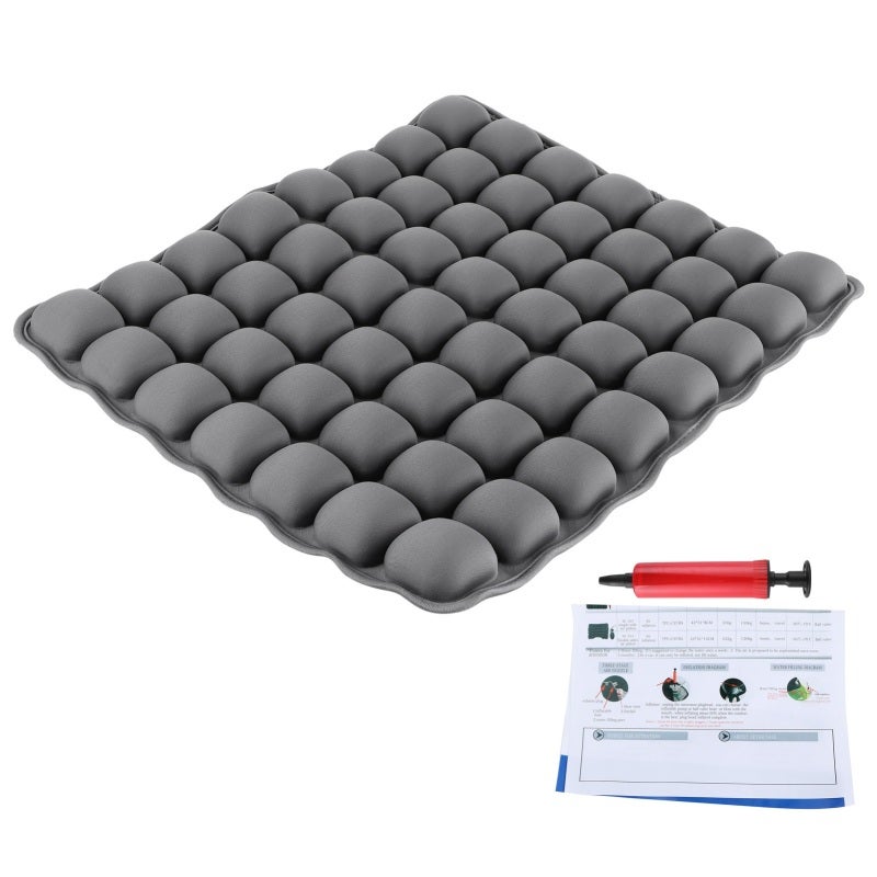 Inflatable Seat Cushion Spandex Diving Elastic Fabric Pressure-Free Air Layer - High Rebound TPU Car Seats Cushion for Back Support - Image 1