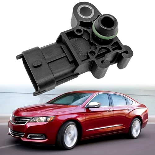 NOTISH Manifold Absolute Air Pressure MAP Sensor Air Intake Switch Compatible with Chevy 09-11 Aveo 07-19 Impala, 08-19 Buick Enclave, 07-13 GMC Sierra 1500, Replace 55573248 12591290 - Image 1