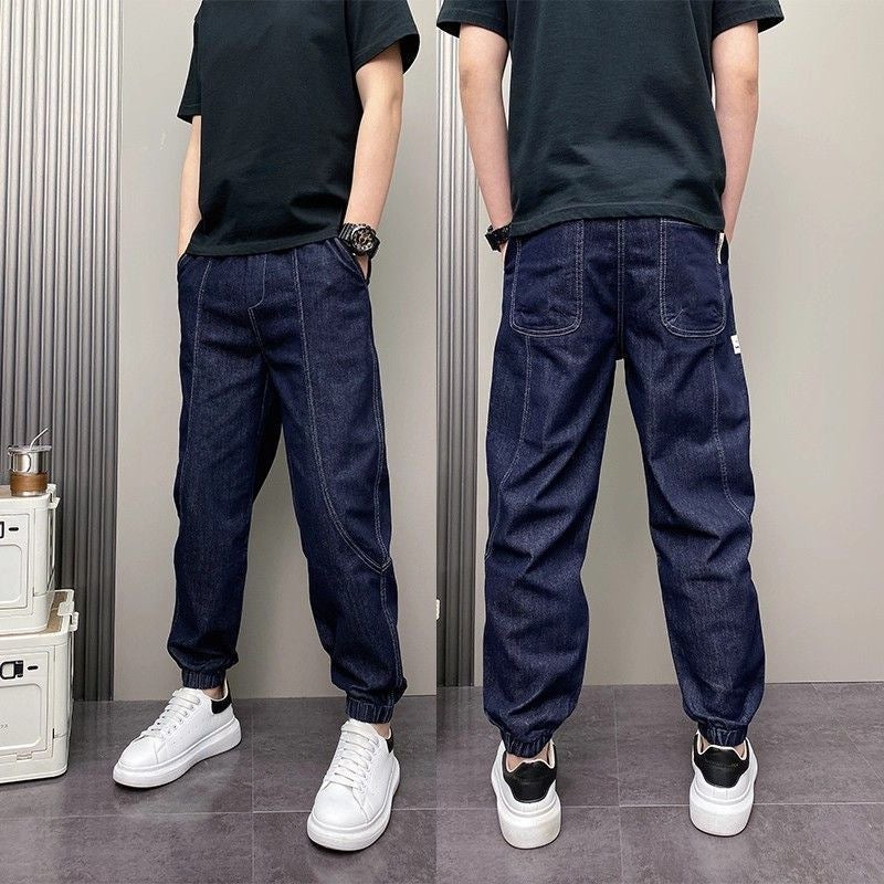 Unisex Casual Daily Denim Jeans - Image 2