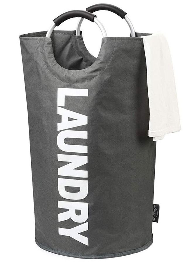 Laundry Basket Laundry Hamper all Cotton Storage Basket with Handles Collapsible Laundry Hamper - Image 1