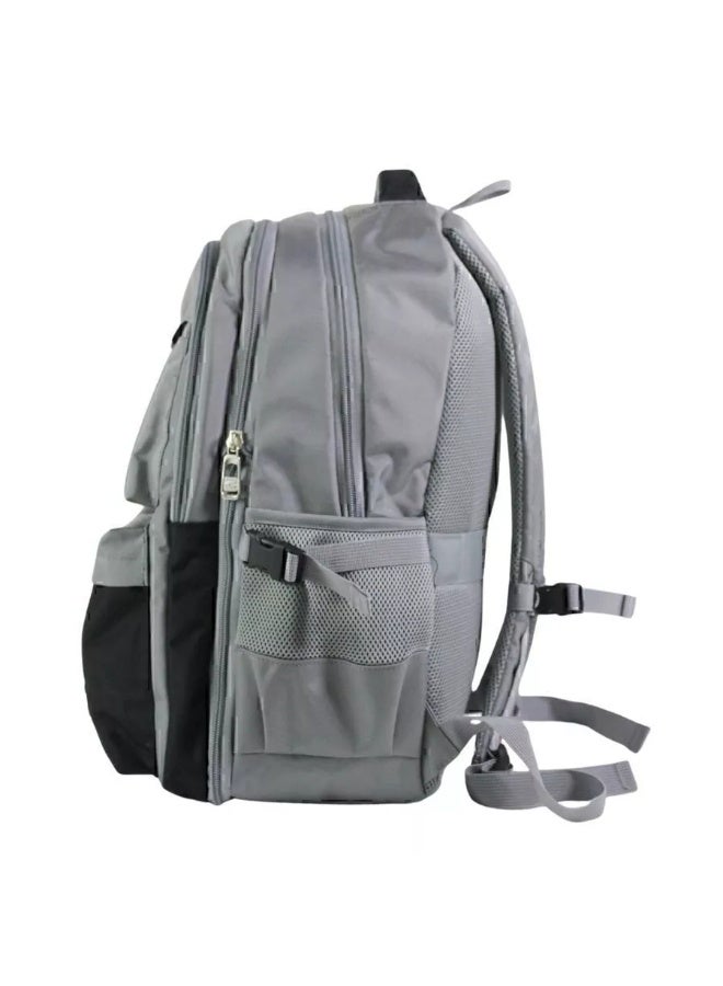 CAMEL ACTIVE Casual Backpack, 47cm, Nylon, Grey/Black - Image 3