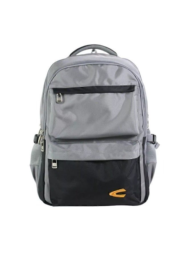 CAMEL ACTIVE Casual Backpack, 47cm, Nylon, Grey/Black - Image 1