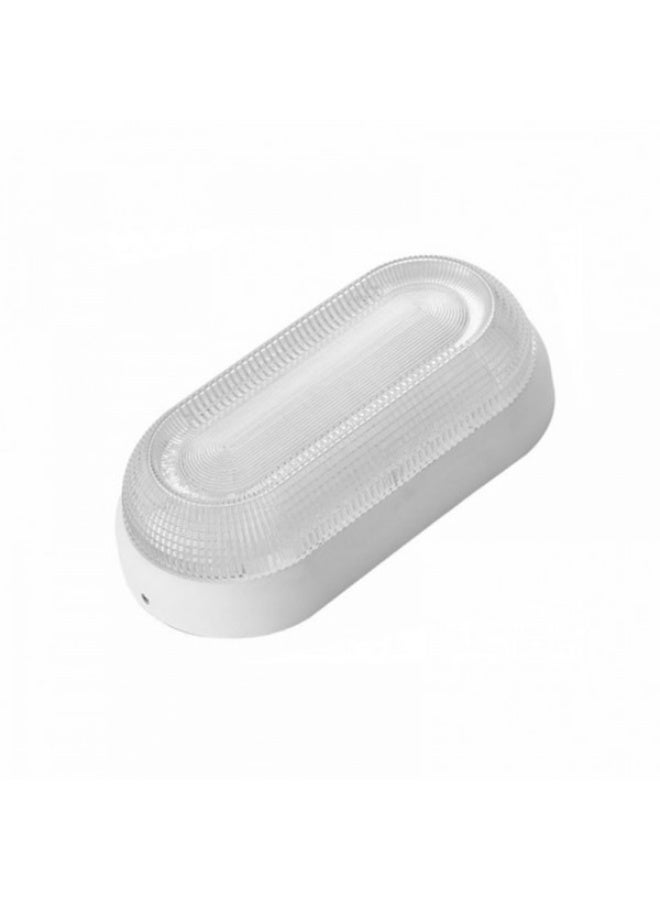 HP Stylish LED outdoor wall spotlight with a transparent eyelash design - 30W powerful illumination - Modern white casing, suitable for gardens and walkways - Image 3