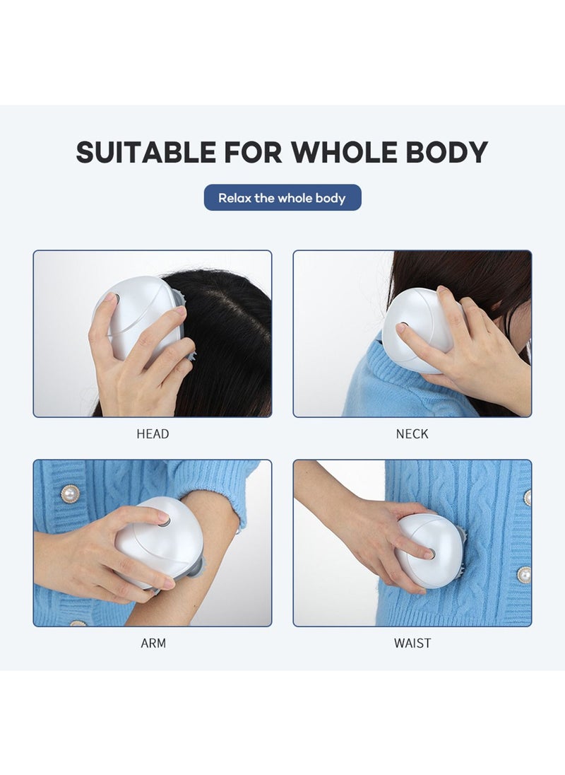LIMOS Electric Scalp Massager with 3 Modes Head Kneading Massage Portable Waterproof Rechargeable  - Image 4