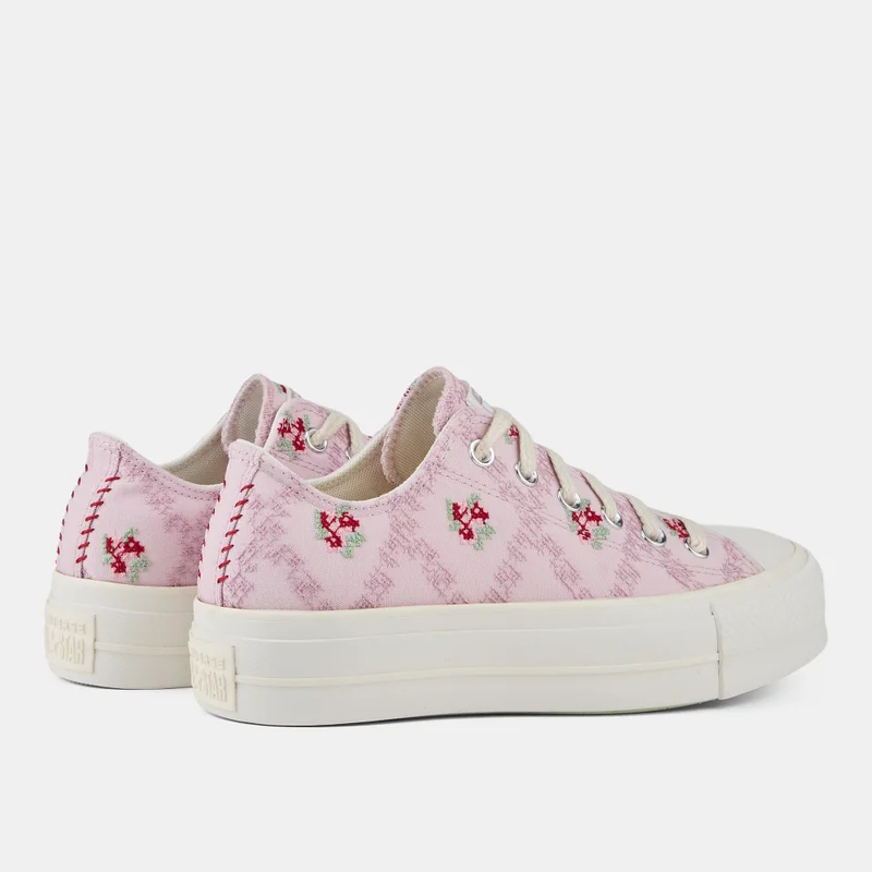Converse Pink Women's Chuck Taylor All Star Lift Platform Shoes for Women | Best Price UAE