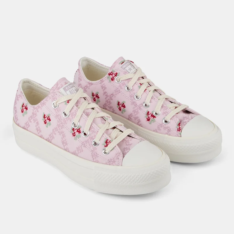 Converse Pink Women's Chuck Taylor All Star Lift Platform Shoes for Women | Best Price UAE