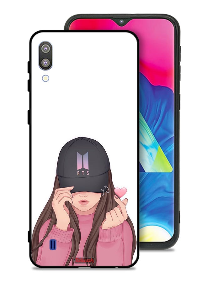 Tolwak Samsung Galaxy M10 Protective Case Cover Girl Making Snap - Image 1