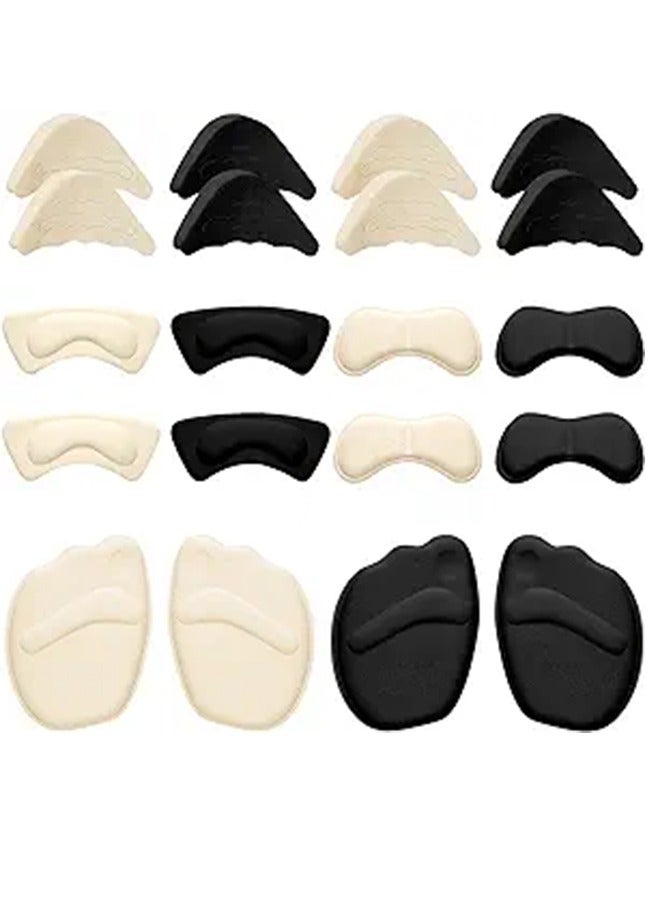 10 Pairs Of Forefoot Insoles, Heel Insoles, Toe Plugs, Sponge Series Insoles, Anti-Wear Foot Universal Set - Image 1