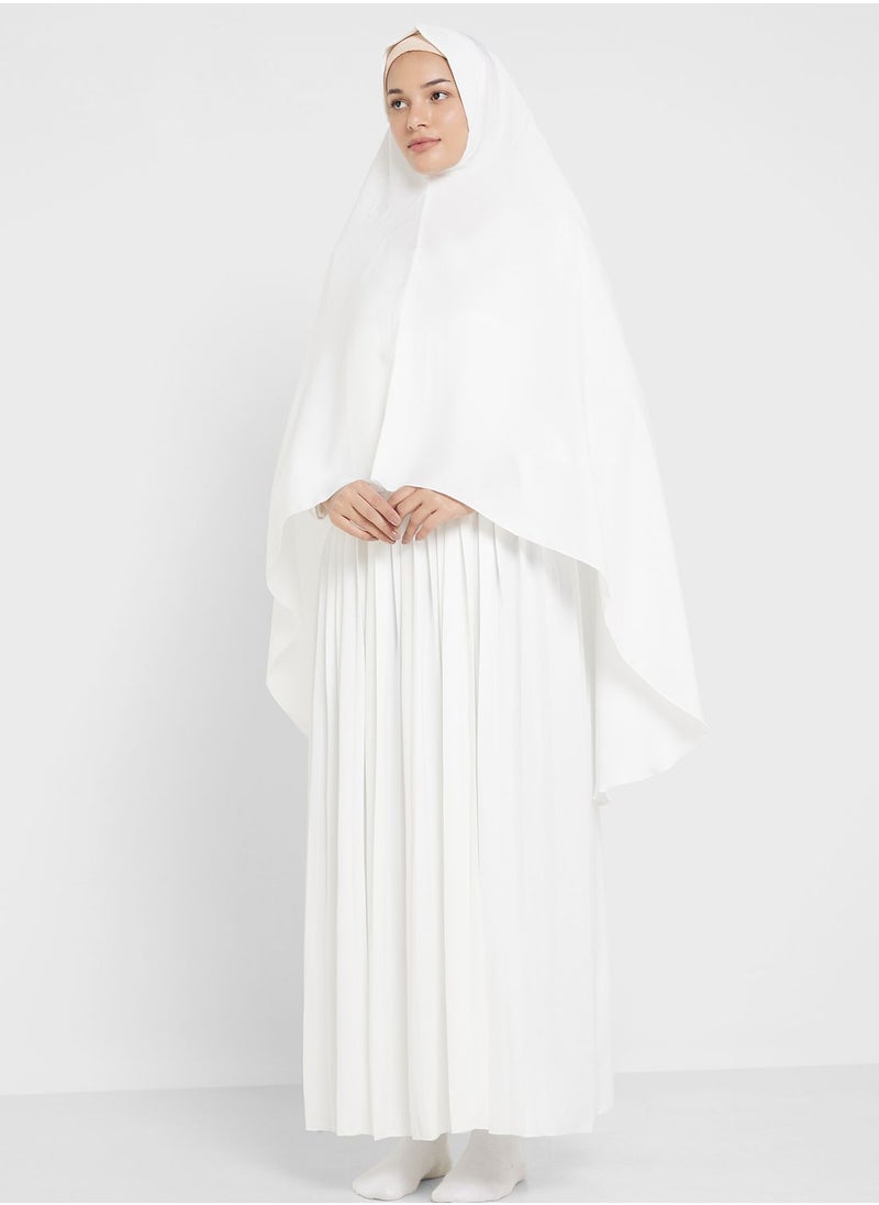 Khizana - Prayer Dress With Pleat Detail - Image 1