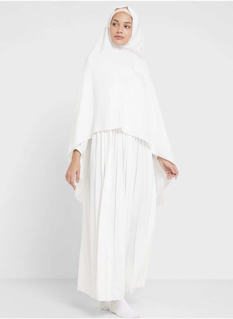 Khizana - Prayer Dress With Pleat Detail - Image 1