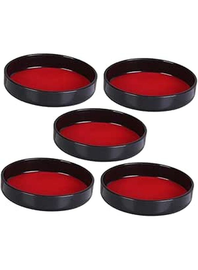 5 Piece Dice Cup Replacement Set With Noise Reduction Plush Lining For KTV Games Bars - Image 1