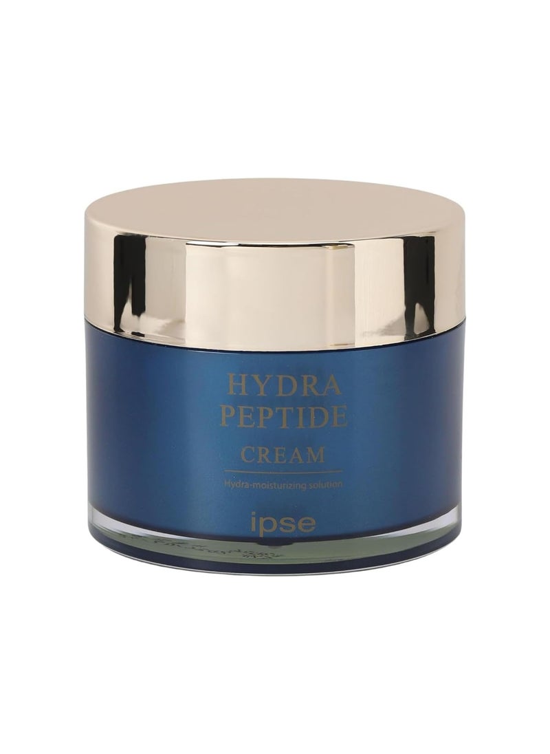 Ipse IPSE HYDRA Korean Face Cream with Hyaluronic Acid  Peptide 50ml  AntiAging Moisturizing  Hydrating Facial Treatment for Reducing Fine Lines  Wrinkles 