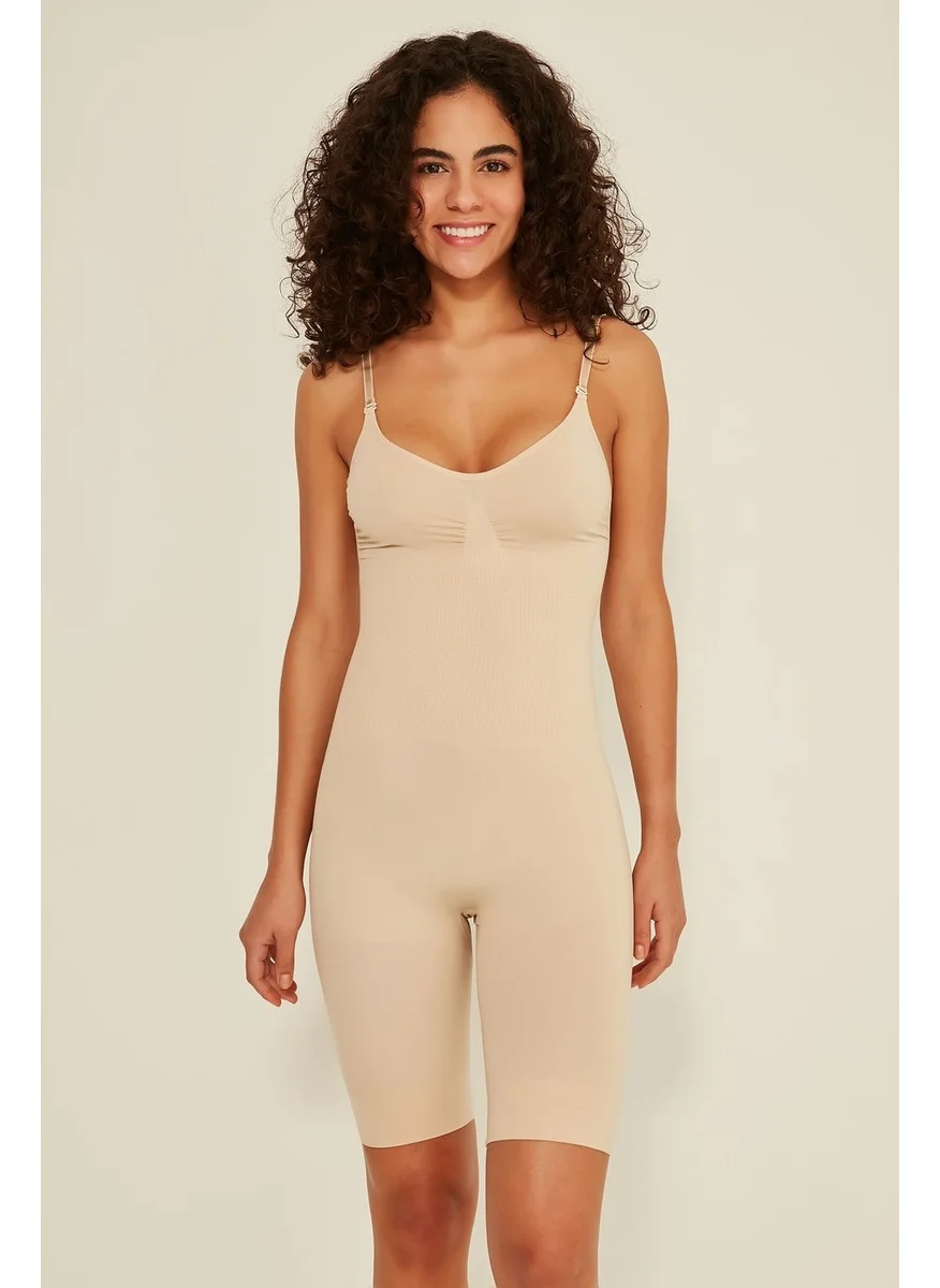C&city C12011 Women's Body Boxer Corset Ten