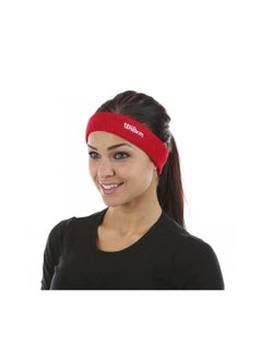 Wilson Wilson Accessories Tennis Headband Wilson Headband RD OSFA  - Image 1