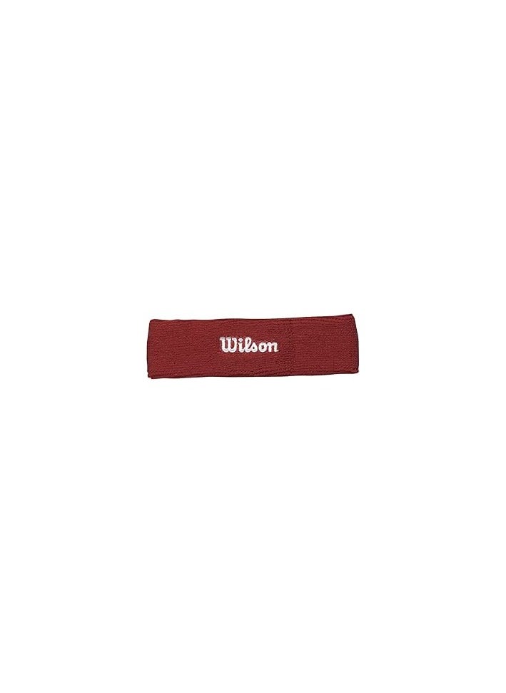 Wilson Wilson Accessories Tennis Headband Wilson Headband RD OSFA  - Image 2