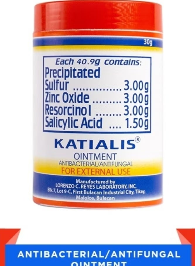 Katialis Ointment Antibacterial and Antifungal 30g - Image 2