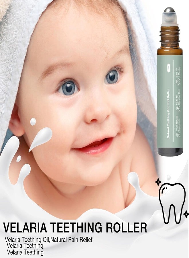Leixu 3Pcs Teething Roller, Teething Relief Roller, Natural Gentle Relief Roller, Roller All Natural for Babies - Image 2