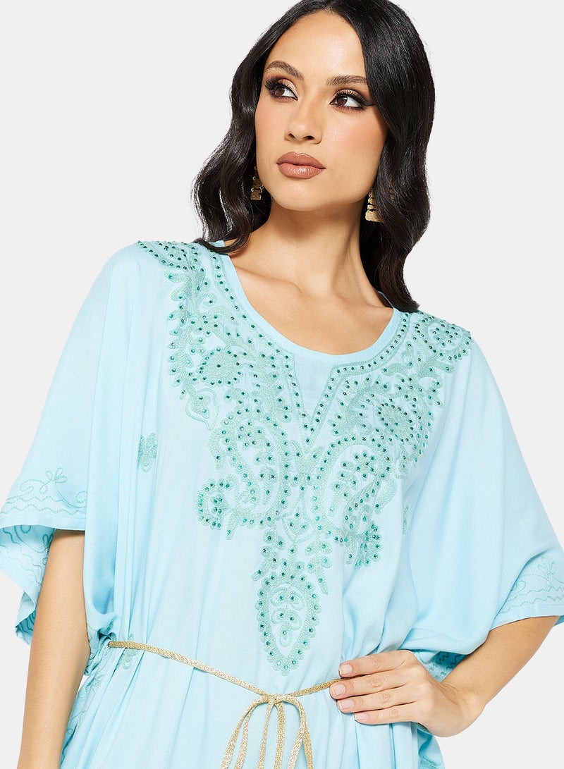 ARABIAN CLOSET EMBROIDERED KAFTAN - Image 4