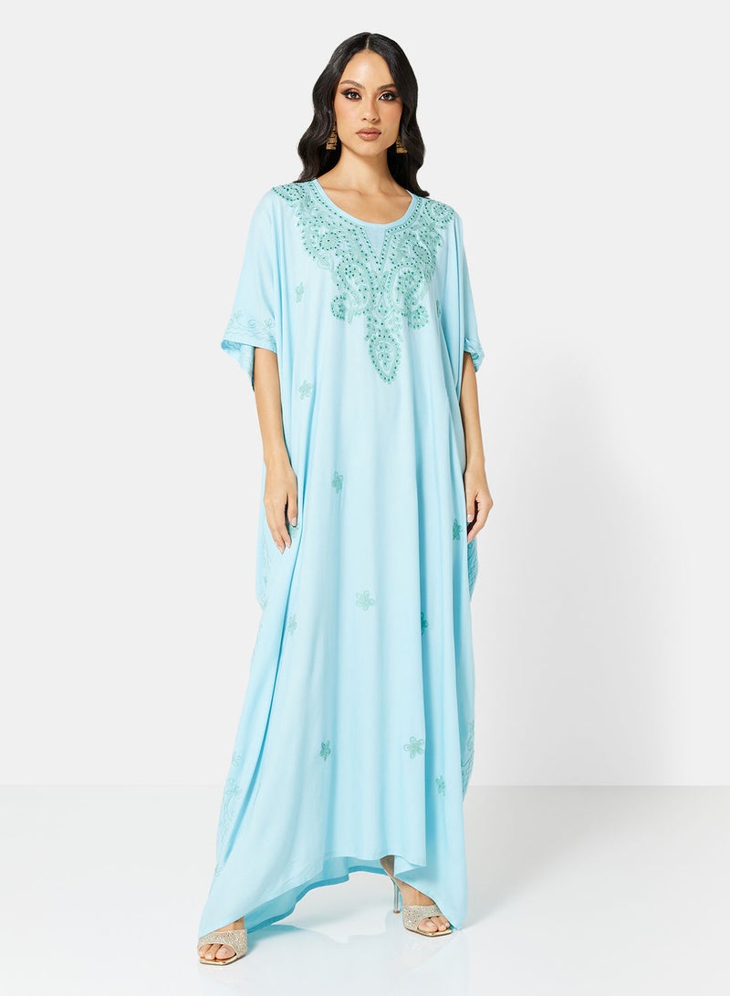 ARABIAN CLOSET EMBROIDERED KAFTAN - Image 5