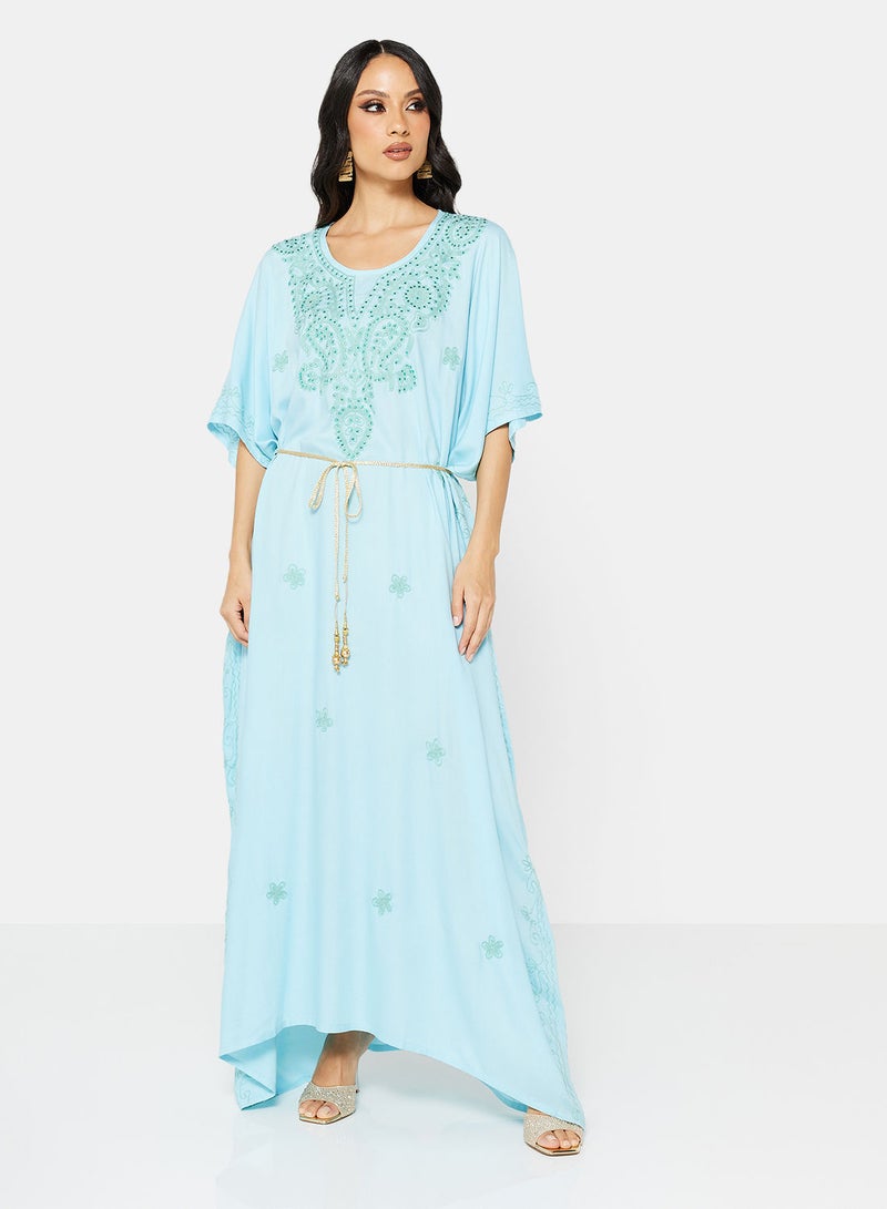ARABIAN CLOSET EMBROIDERED KAFTAN - Image 1