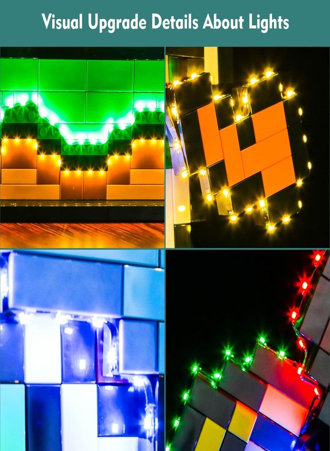 LocoLee Light Compatible with Lego Super Mario World: Mario & Yoshi, Lighting Set Accessories Compatible with Lego 71438, No Models Only Light (Standard Version) - Image 5