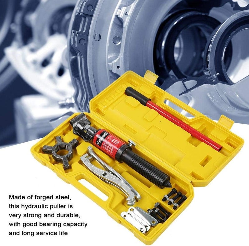 Hydraulic Puller Set, 5T Hydraulic Gear Puller Wheel Bearing Pulling Separator 3 Jaw Hydraulic Gear Puller Kit - Image 3