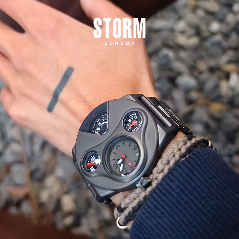 ستورم ساعة رجالية STORM بريطانية المستوردة V2 NAVIGATOR - مستوحاة من جيسون ستاثام - Image 3