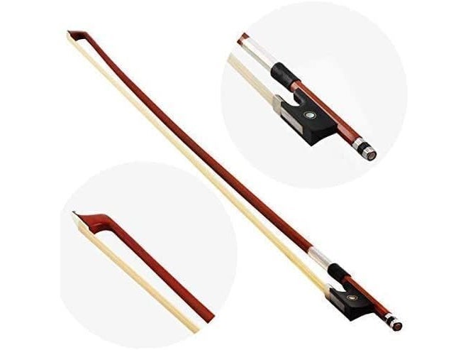 PERLMAN Ebony Violin Bow - Superior Violin Bow for Students (4/4) - Image 3