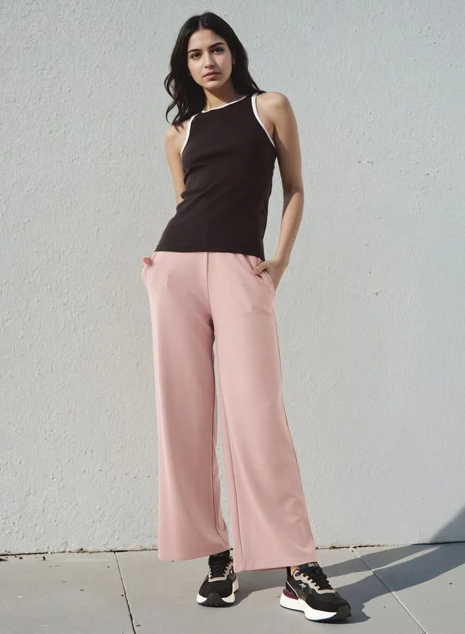 Splash FAV Flexi Waist Palazzo Pants with Pockets