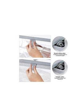 Reko Wall Mounted 4-in-1 Wall-Mount Paper Towel Holder Bathroom Tissue Roll Hanger Toilet Paper Roll Holder  - Image 5