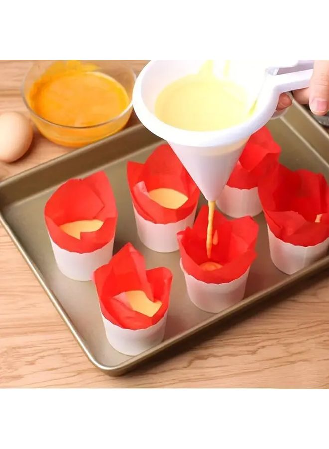 1pc Handheld Batter Dispenser Baking Cupcake Tool Chocolate Funnel Kitchen Gadgets - Image 5