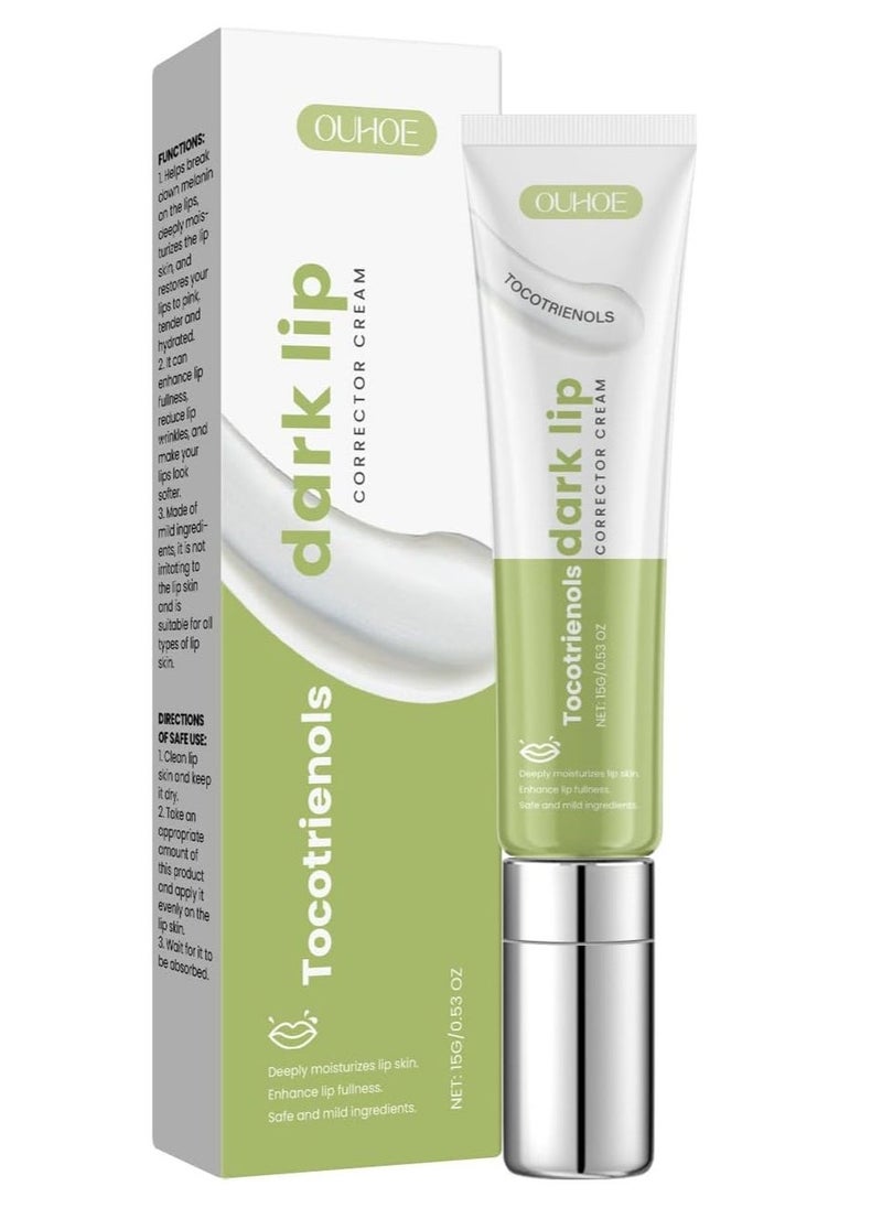 Generic Organic Dark Lip Cream, 100% Natural Moisturizer, Lips Balm For Dark Lip For Women  Men, Lip Wrinkle Repair For Very Dry Lips  Cracked With Red Vitamin E, Sunflower Oil, Shea er (0.52 Fl Oz)  - Image 1