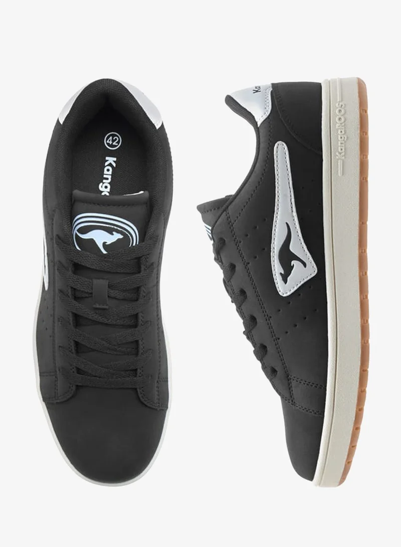 كانغاروس أحذية رياضية نسائية برباط وتفاصيل شعار