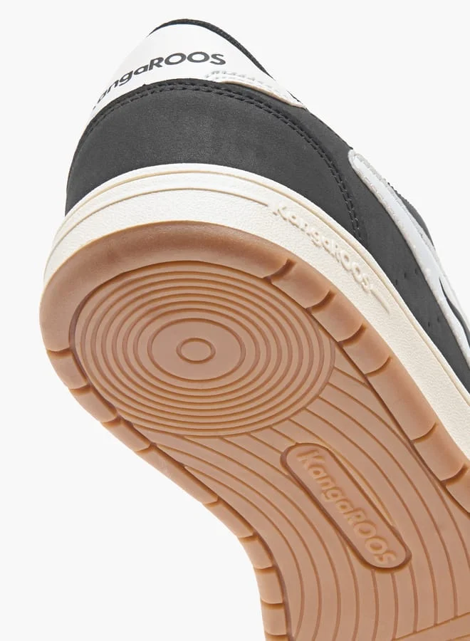 kangaROOS Women's Logo Detail Lace-Up Sports Shoes