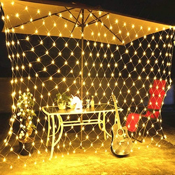 790 LED FAIRY STRING LIGHTS 9 DIFFERENT MODES FOR FESTIVAL DECORATION AND INDOOR AND OUTDOOR DECORATION YELLOW