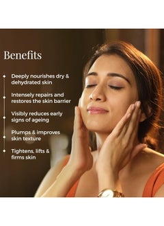 Forest Essentials Soundarya Anti Ageing Night Cream with Real 24K Gold | For Dry & Dehydrated Skin | With Bakuchiol & Hyaluronic Acid | Moisturising and Hydrating  - Image 3