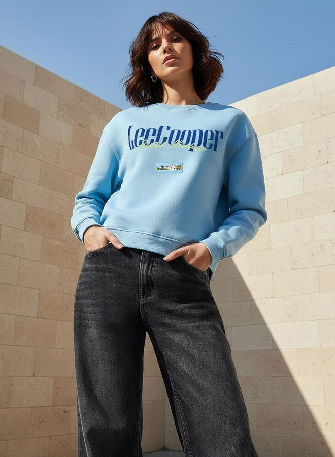 Lee Cooper Regular Fit Sweatshirt with Print - Image 2