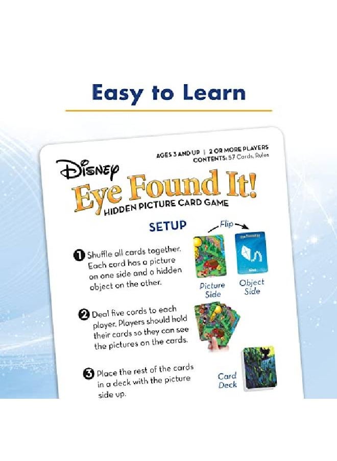 Wonder Forge - Ravensburger World Of Disney Eye Found It Card Game For Boys & Girls Ages 3 And Up A Fun Family Game You'Ll Want To Play Again And Again - Image 1