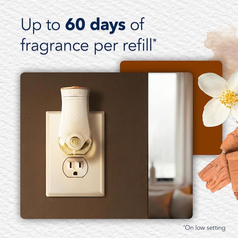 Glade PlugIns Refills Air Freshener, Cashmere Woods, 5 Count - Image 2