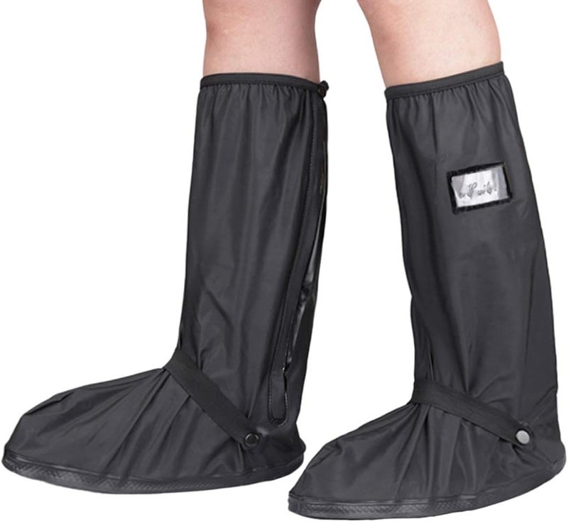 KRATARC Water-Resistant Shoes Covers Foldable Rain Boot Reflective Snow for Men Women Outdoor Cycling Walking Hiking - Image 1