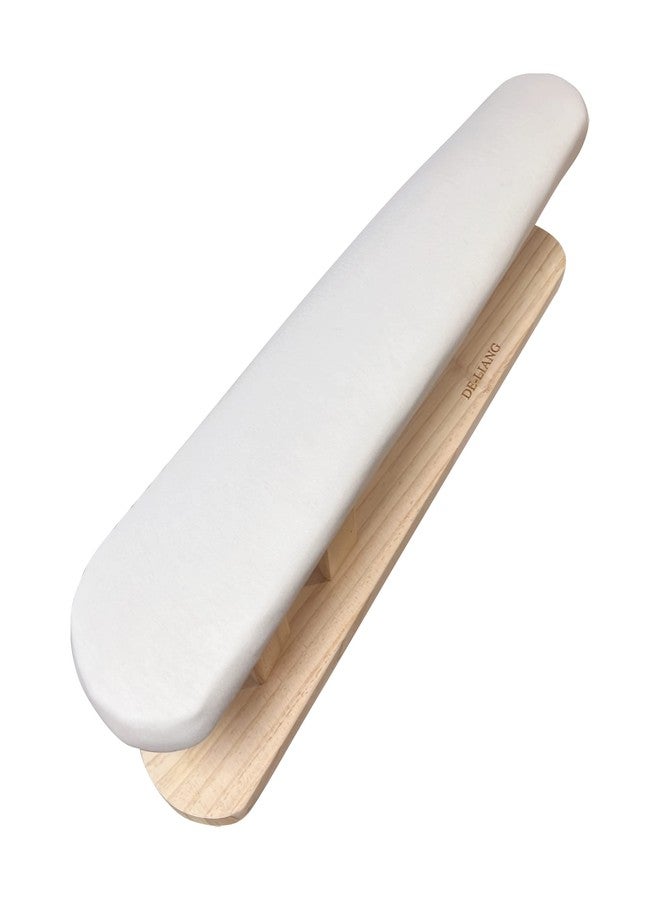 DE-LIANG Padded Chest & Sleeve Tailor Ironing Board Long with Wooden Base for Household Tools, Tailor Dress Forms, Sewing and Tailoring Studio - Image 1