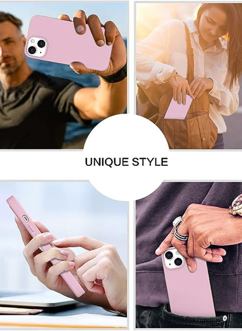 iPhone 15 Mobile Case Cover with Soft Liquid Silicone Protection Anti-Scratch Shockproof Accessories Slim Protective Back Cover with Comfortable Hold Touch Feeling and Anti-fingerprint - Image 5