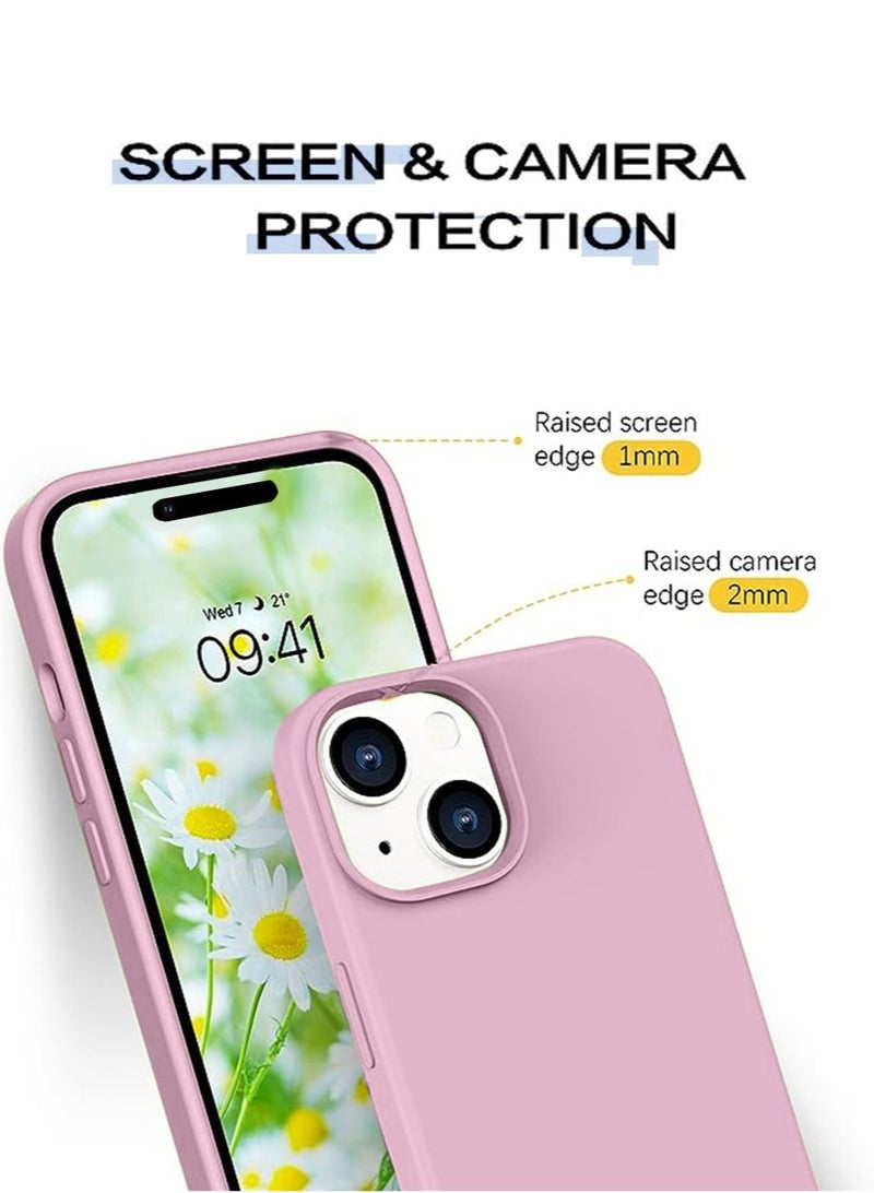 iPhone 15 Mobile Case Cover with Soft Liquid Silicone Protection Anti-Scratch Shockproof Accessories Slim Protective Back Cover with Comfortable Hold Touch Feeling and Anti-fingerprint - Image 2