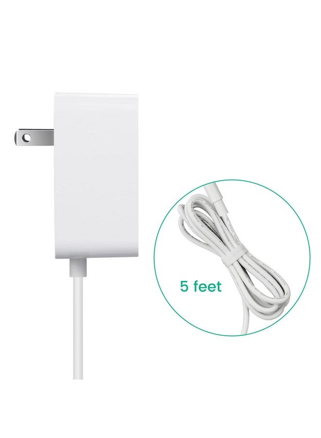 Smays Power Cord Replacement for Graco DuetSoothe, Simple Sway Swing, Glider LX, DuoGlider, Sweetpeace, 5V Baby Swing Charger White - Image 4