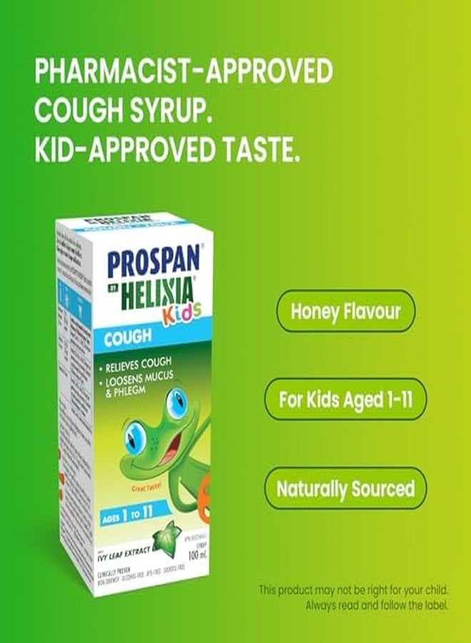 Helixia Prospan by Helixia Natural Cough Syrup for Kids - 100 mL - Image 2