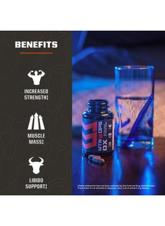MTN OPS MTN OPS Ox Testosterone Booster, Testosterone Supplement for Men Blend with Tribulus Terrestris & Adrenal Support Blend with Maca Root Capsules, 30 Servings  - Image 3