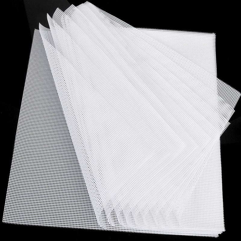 Kispog 10 Pcs/Sets Silicone Dehydrator Sheets for Food Dehydrator & Freeze Dryer, 14x14 in - Image 1