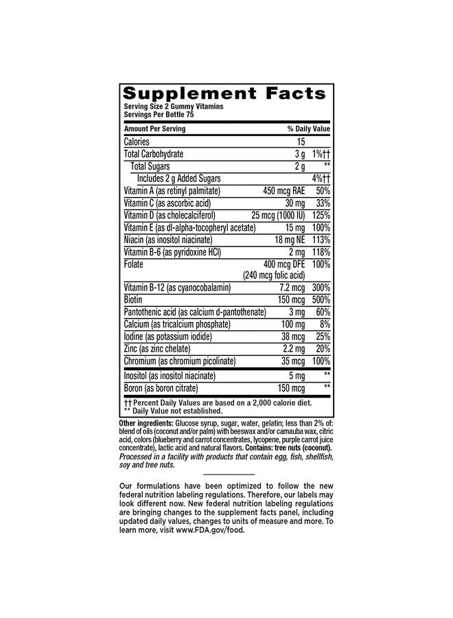 Vitafusion Women's Gummy Vitamins, 150 Count (Packaging May Vary) - Image 5